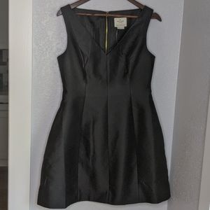 Kate Spade New York Black fit flare short dress